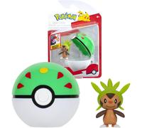 Pokémon PKW3641 Clip'n'Go Poké Ball - Igamaro & Amici palla Poké ufficiale con figura di 5 cm
