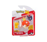 Pokémon PKW4090 Battle Figure Set - Pikachu, Zorua, Karpador, personaggi ufficiali