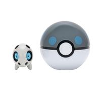 Pokémon PKW4147 - Clip and Go Pokéball - Stollunior und Schwerball, offizieller