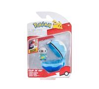 Pokémon PKW4158 - Set ufficiale Clip 'N' Go Ottaro con palla subacquea