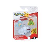 Pokémon PKW4559 - Set di personaggi da battaglia, Schiggy, Blubella, Gruff
