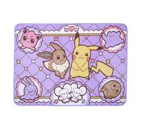 Pokémon Platino Zakka fuwa & Hug Coperta Pikachu & Eevee Pokemon Termico Giap...