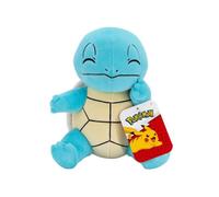 Pokemon Plush Squirtle - 20 cm di altezza - blu/marrone - Peluche ufficiale Pokémon per bambini 2+ anni