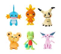 Jazwares Pokémon 22 Teddy Multicolor Bambini