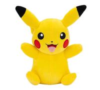 Pokemon Plush Pikachu - 20 cm High - Yellow/Red - Official Pokémon Plush Toy for