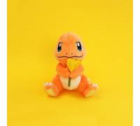POKEMON Pocket Monsters CHARMANDER con una bambola di peluche fiore 15 cm mer...
