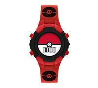 Pokémon Orologio Digitale al Quarzo Ragazzo con Cinturino in Silicone POK4127