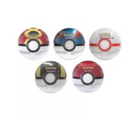 Pokemon Poké Ball Tin Bundle - 5x Ball ITA 2025 - Sealed NEW ITALIANO