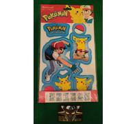 POKÉMON Pokemon 42 STICKERS Readyroll 2000 Original Nintendo License, New Misb.
