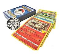 PoKéMoN Pokemon 50 carte assortite Bundle con 1 moneta ufficiale del gioco