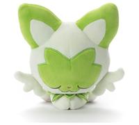 Pokemon Pokemon Ease & Friends - Peluche S Sprigatito, larghezza: circa 25 cm