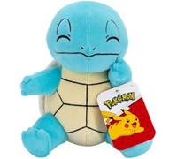 Pokemon Plush Squirtle - 20 cm di altezza - blu/marrone - Peluche ufficiale Pokémon per bambini 2+ anni
