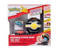 Pokémon PokemonGame Surprise Attack Game Single-Pack Beldum with stand with Luxury Ball - Psychic & Steel Disks - W5