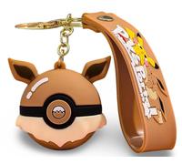 Pokémon | Portachiavi/Amulet Borsa con Sfera Poké | 15+ Anni | Eevee
