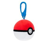 Pokemon Portachiavi per zaino, borsa, borsa, 10,2 cm, Pokeball