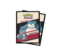Pokemon Proteggi Carte Standard Snorlax/Munchlax 65 Bustine