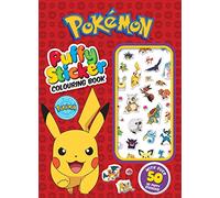 Pokemon: Puffy Sticker Colouring Book