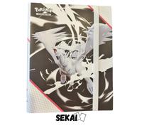POKEMON RACCOGLITORE FUOCO BIANCO ALBUM PER CARTE POKEMON 396 SPAZI - NO BUSTINE