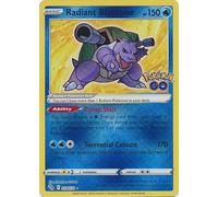 Pokemon Radiant Blastoise - 018/078 - Supplier Go - Carte Pokémon Brillanti