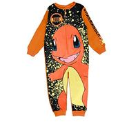 Pokemon Ragazzi Onesie età 4-12 Anni, Arancione, 5-6 Anni