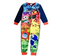 Pokemon Ragazzi Onesie età 4-12 Anni, Marina Militare, 7-8 Anni