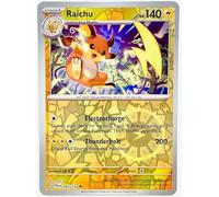 Pokemon Raichu 064/193 - Paldea Evolved - Carta Holo Pokemon inversa - Foil