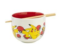 Pokémon Ramen Bowl with Chopsticks Face