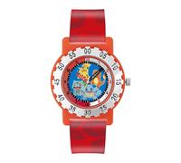 Pokémon Orologio Analogico al Quarzo Ragazzo con Cinturino in Silicone POK4194