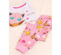 Pokemon Rosa Frills Pigiama a maniche lunghe a gamba lunga Ragazze