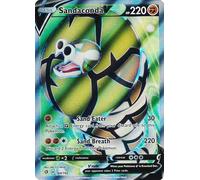 Pokemon Sandaconda V - 184/192 - Full Art Spada e scudo ultra rari: Rebel Clash Singles