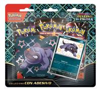 Pokemon Scarlatto e Violetto Destino di Paldea Collezione con Adesivo Maschif...