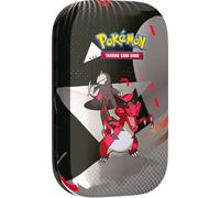 Pokemon Scarlatto e Violetto Luce Nera e Fuoco Bianco BLK/WHT Mini Tin Unima ...