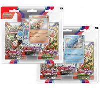 Pokemon SCARLET & VIOLET Blister 3 Pack ARCANINE + DONDOZO (english)