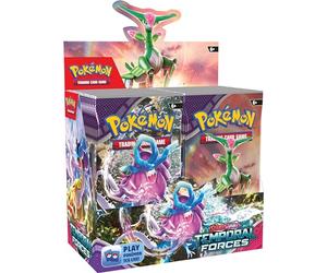 Pokemon- Scarlet & Violet-Temporal Forces Booster Display Box Espositore, Singolo, Colore 36, Large, 188-86981