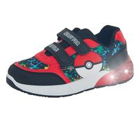 Pokemon - Scarpe da ginnastica per bambini, con luci lampeggianti a LED, per ragazze e ragazzi, Nero , 33 EU