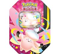 Pokémon: scatola da collezione Mega Chiarodiluna - Mega Clefable-Ex del GCC Pokémon (4 buste di espansione e 1 carta promozionale olografica), Edizione in Italiano