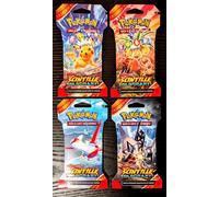 Pokemon Scintille Folgoranti Artset Paper Sleeve Pikachu Ex Latias Ex Sealed