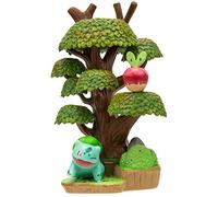 PokémoN Select Forest Environment (PKW2768) - Espositore multi-livello con Bulbasaur e Applin Battle Figure da 5,1 cm