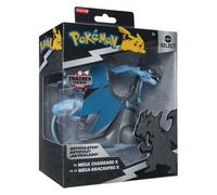 Pokémon Select Mega Charizard X - Figura super articolata da 15 pollici con 15 punti di articolazione