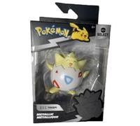 Pokemon Select Metallic Battle Action Figure - Figure da battaglia da 7,6 cm con speciale finitura metallica (Togepi)