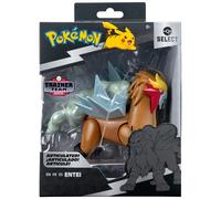 Pokémon Select Entei - Figura super articolata da 15 cm con oltre 15 punti di articolazione