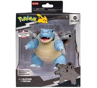 Pokémon Select - Statuetta ufficiale Blastoise super articolata, 15,2 cm
