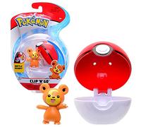 Pokemon Selezione Figure di Gioco con Pokeball Clip N Go | Action Figures, Figure di Gioco:Teddiursa