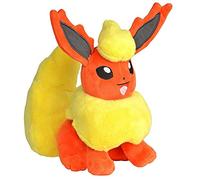 Pokemon Selezione Figure di Peluche | 20 cm Giocattoli Peluche | Figure Animale, Felpa:Flareon