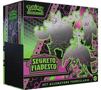 Pokémon Set Allenatore Fuori ell’espansione Scarlatto e Violetto - Segreto Fiabesco del GCC (1 carta promozionale a figura intera, 9 buste di espansione e accessori premium), ediz. in italiano