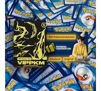 Pokemon - Set di 100 carte Pokemon in lingua tedesca con Holo + scatola, compatibile con carte Pokemon Gold originale