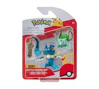 Jazwares Pokémon Battle Set 3 Pack Honedge Bulbasaur Frogadier 5 Cm Figure Blu