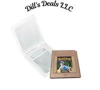 Pokemon Silver Version GBC for compatible with Nintendo Gameboy Color & Clear Protective Case