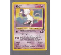 Pokemon Singles - Black Star Movie 2000 Promo Card - Mew (MBS-8, #151)