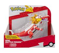 Pokémon Skeledirge Epic Battle Figure - Figura articolata epica battaglia da 30,5 cm, con espositore